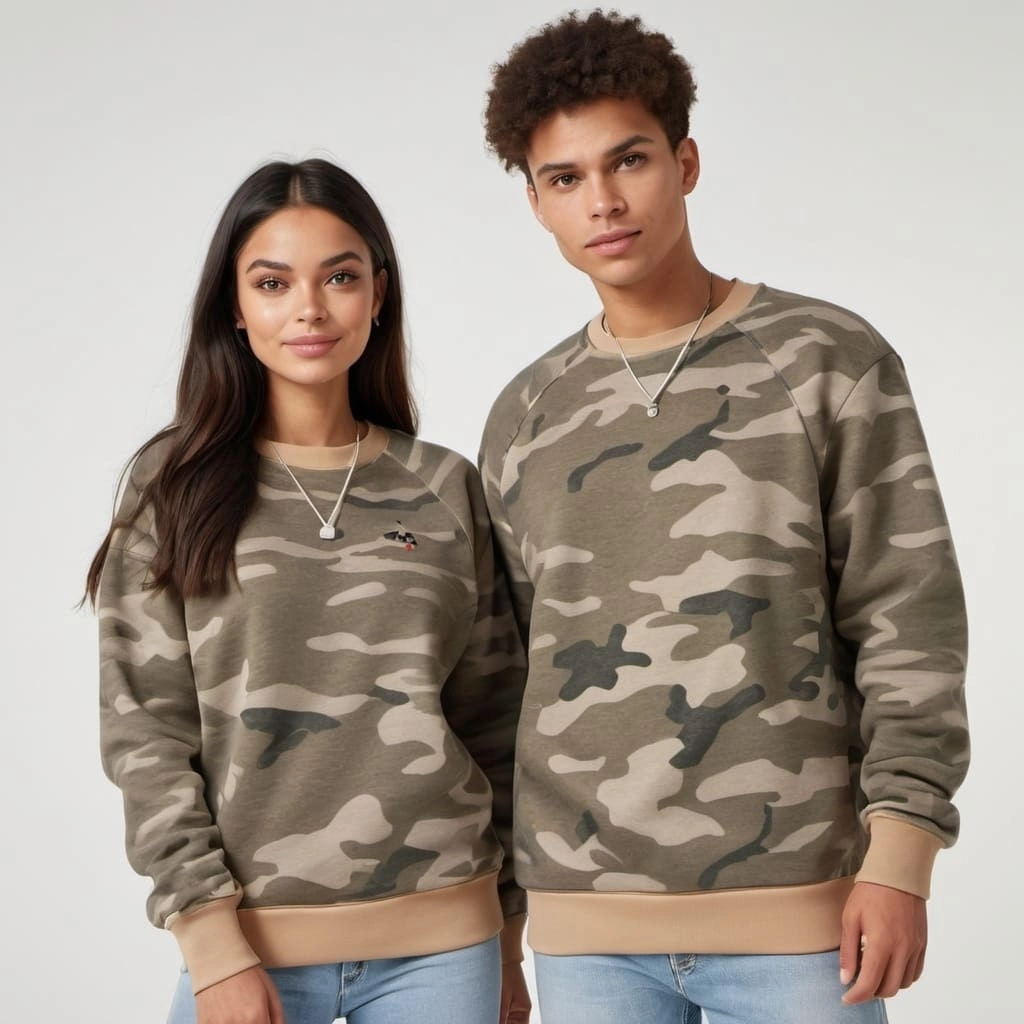 Camo Print Sweatshirt Wholesalers Bangladesh