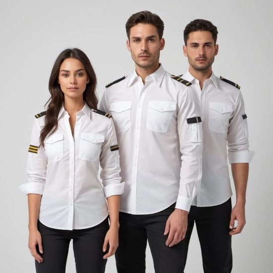 Custom Pilot Shirts - Apparel Wholesale Supplier in Ile aux Lievres, Quebec
