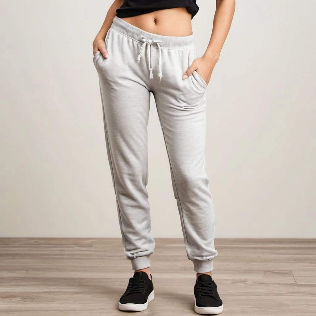 Exporter Of Solid Joggers With Drawstring Waist