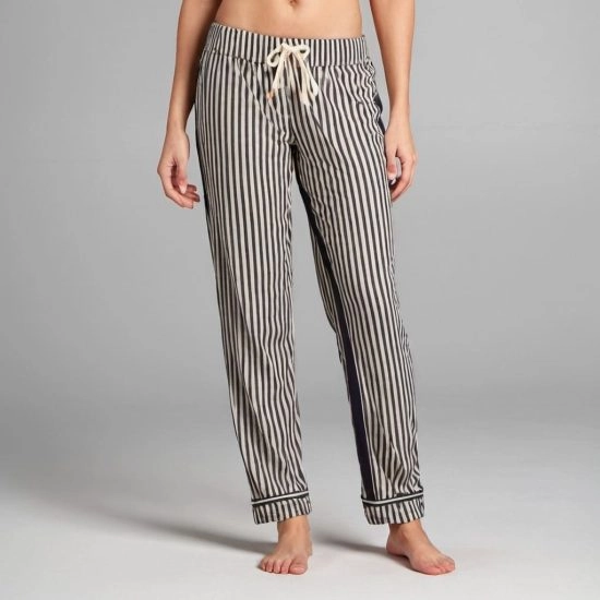 Exporter Of Striped Pajama Pants With Drawstring Waist