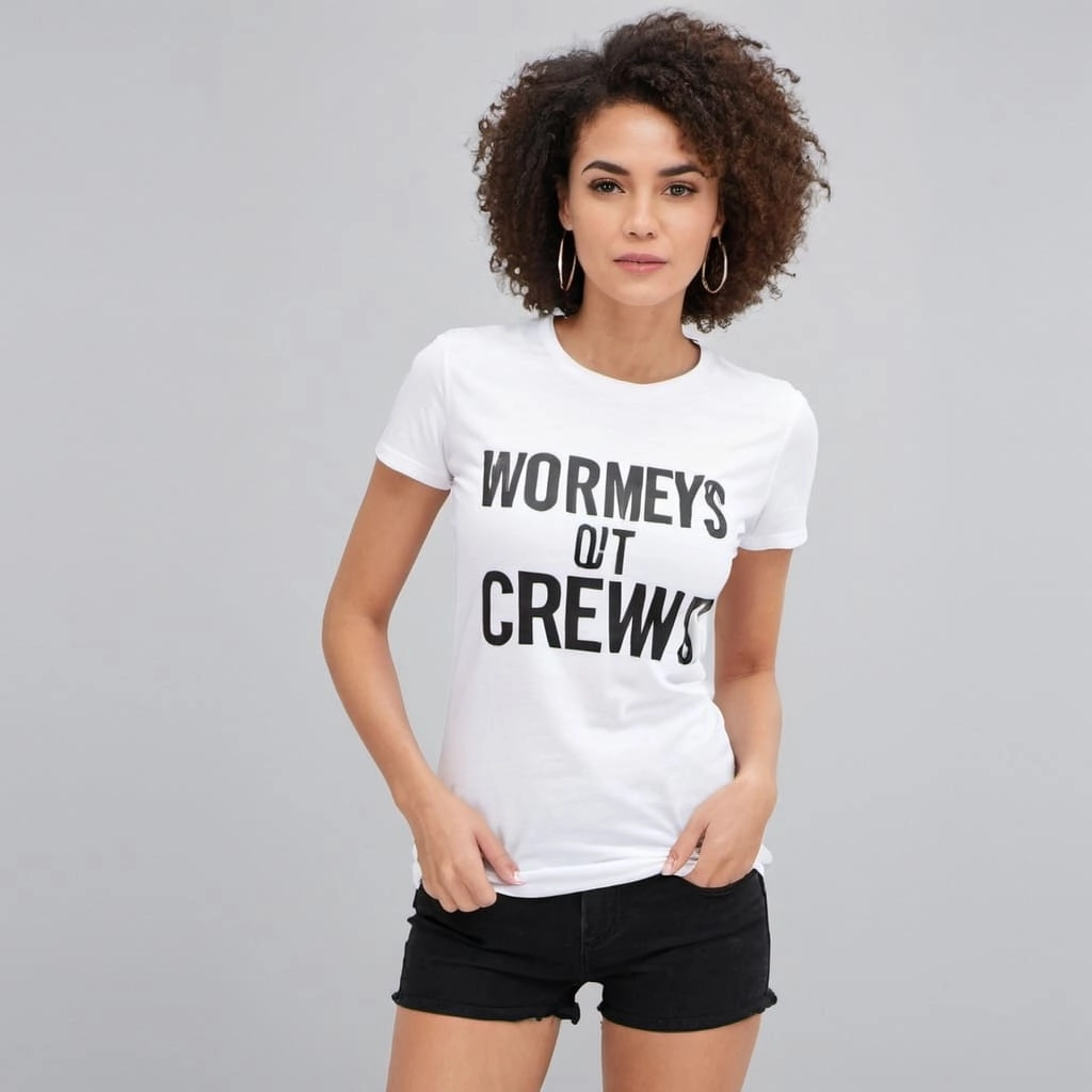 Typography Print T Shirt Factory