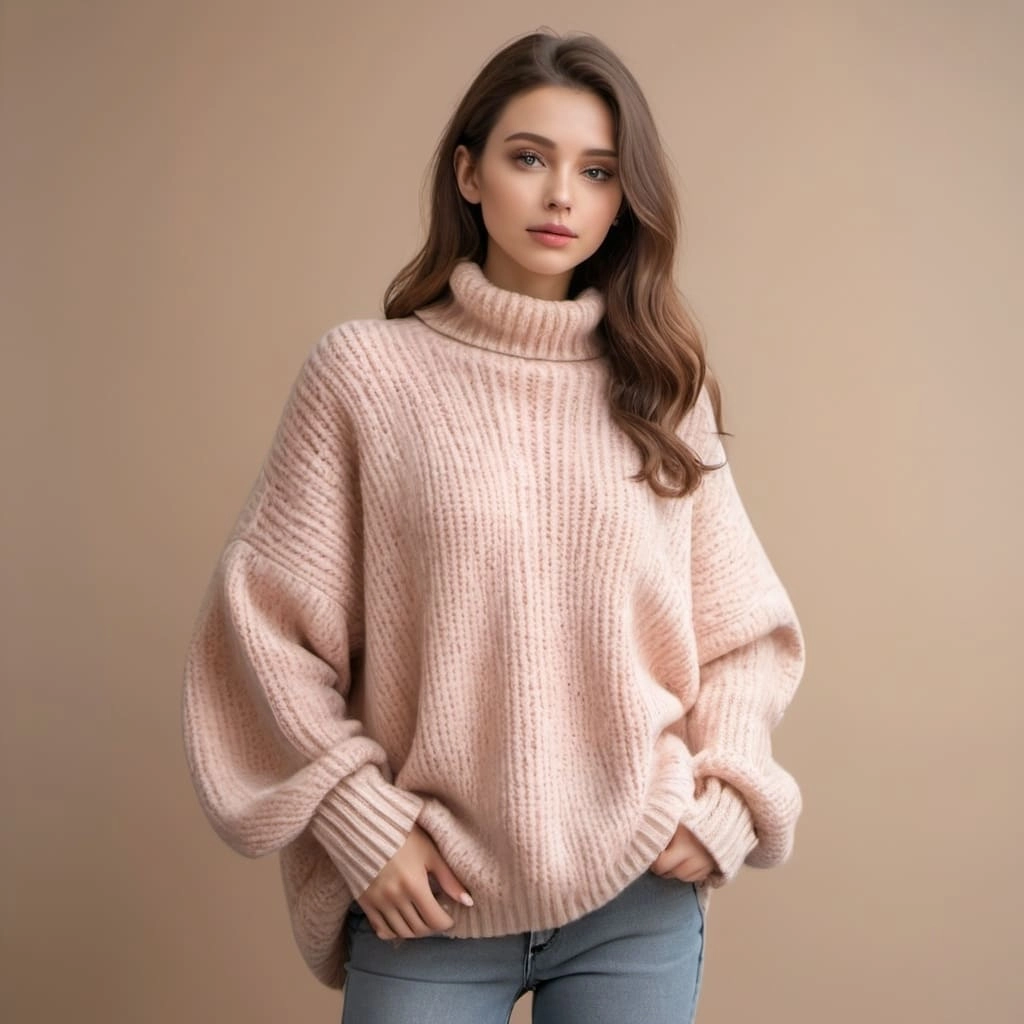 Women's Batwing Sleeve Sweater Supplier