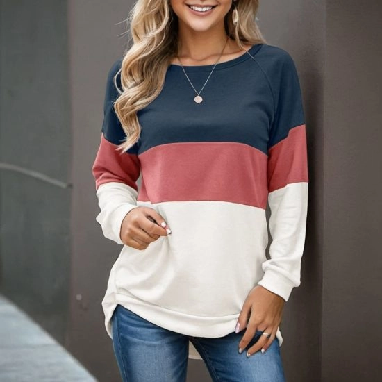 Women's Color Block Casual Tunic Tops Wholesaler Bangladesh