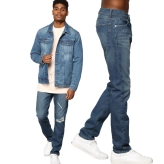 Fashion Casual Long Ripped Man Pants Men S Straight Jeans