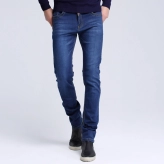 Jeans Pant Casual Slim Straight Pants