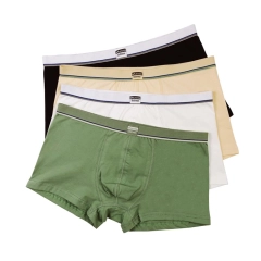 Custom Cotton Breathable Comfortable Underwear Boxers Men Underwear Plus Size Boxer