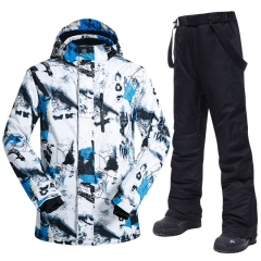 Mens Outdoor Padded Ski Suit