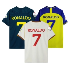 Custom Season Riyadh Victory Football Jersey Ronaldo 7 Jersey With Logo Jersey Printed Football Clothes Wholesale