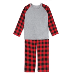 Pajamas Kids Christmas Pajamas Kids Cotton Sleepwear Long Sleeve Winter Gingham Baby Pajamas Pajamas Kids Christmas Pajamas Kids Cotton Sleepwear Long Sleeve Winter Gingham Baby Pajamas