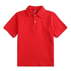 Polo Collar Cotton Fabric Striped Short Sleeve Plus Size Button Up Summer Polo Children Boys T Shirt Polo Collar Cotton Fabric Striped Short Sleeve Plus Size Button Up Summer Polo Children Boys T Shirt