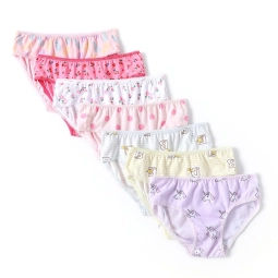 Manufacturers Selling Flower Triangle Cotton Briefs Childrens Briefs Cotton Floral Girl Briefschildren Underwear Girls