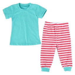 Stripe Kids Pyjamas Set Hot Sale 95 Cotton Boy S Sleepwear