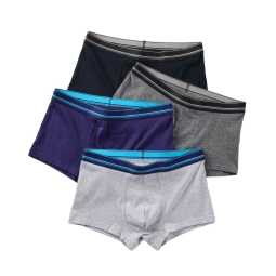 Manufacturer Oem Seamless Modal Tight Men Boxer Briefs Boxer Shorts Underpants Man Underwear