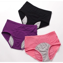 Comfortable Period Panties Leak Proof Womens Menstrual Underwear
