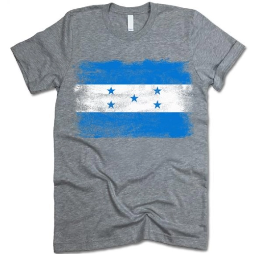 Honduras Banner Political T Shirt Cap Polo Poly Cotton